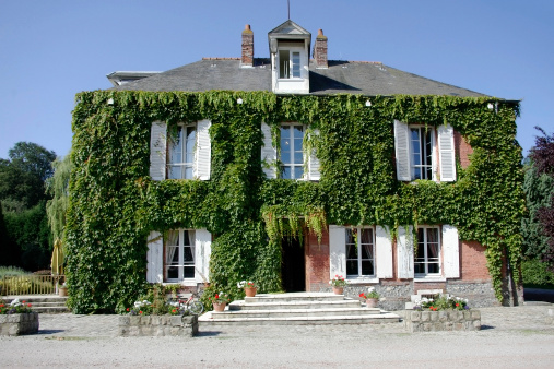 a large house - hotel - in normandy france