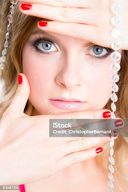 Closeup Of Beautiful Blonde Stock Photo - Download Image Now - 20-24 Years, 25-29 Years, Adult