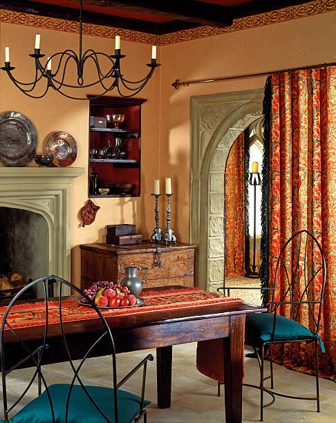 istock Interior of dining room 172457293