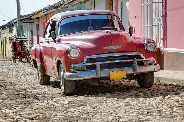 istock Classic old car in Trinidad 172457304