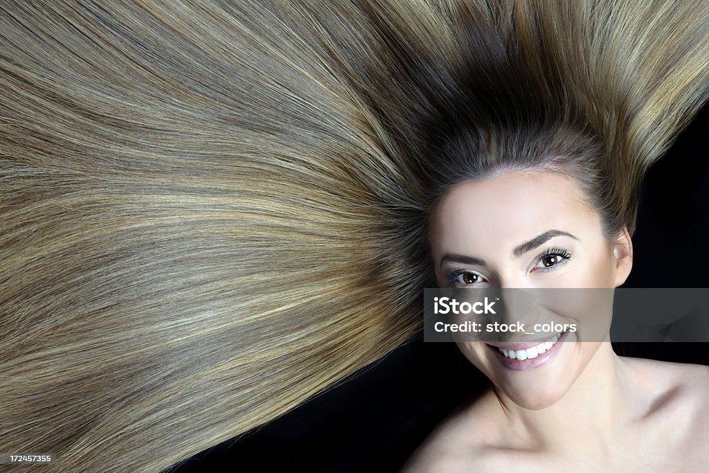 Perfetto per capelli - Foto stock royalty-free di Adulto