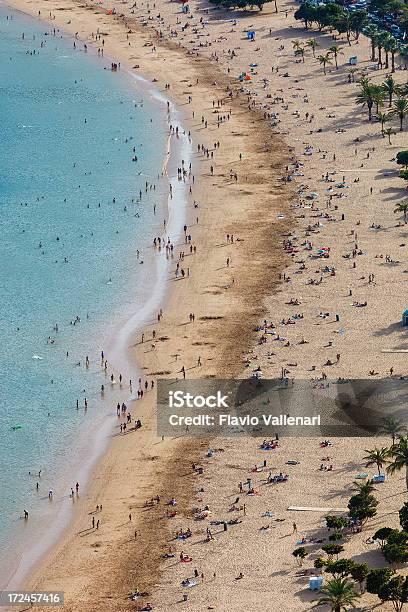 Playa De Las Teresitas Tenerife Stock Photo - Download Image Now - Atlantic Islands, Beach, Blue