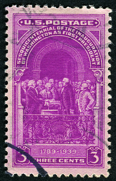istock George Washington Inauguration Stamp 172457499