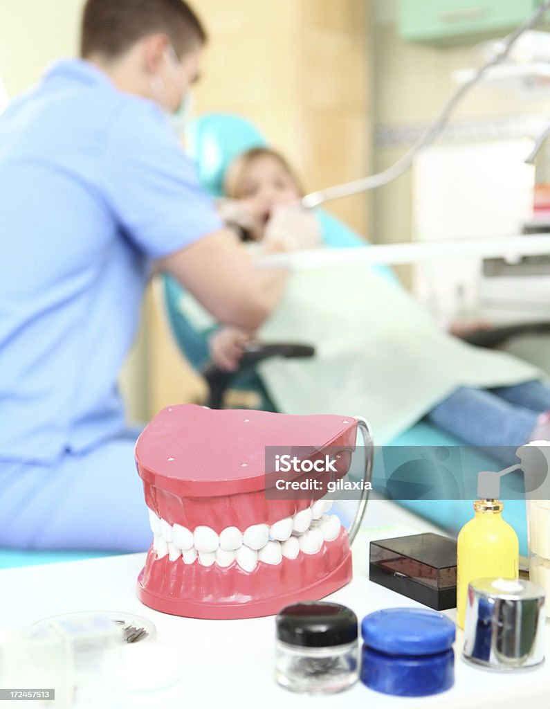 Fundo dentário. - Royalty-free Adulto Foto de stock