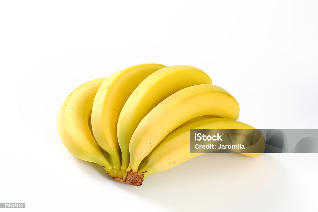 Pęk bananów - Zbiór zdjęć royalty-free (Banan)