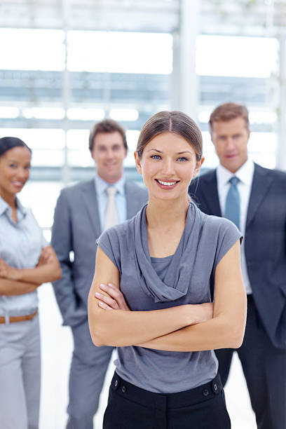 istock Success has made her the leader 172458243