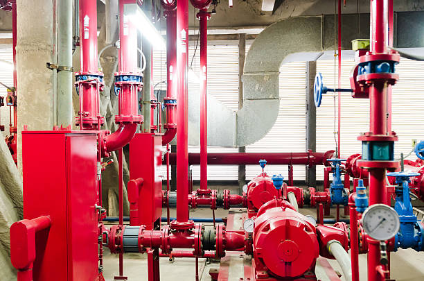 istock Interior of water pumping station 172458684