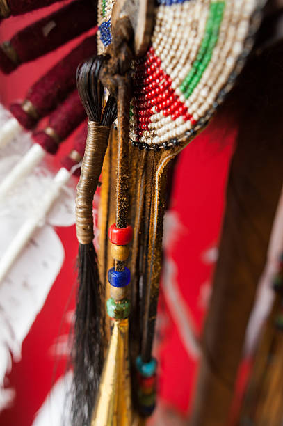 istock Native American Headress with Beads 172458695