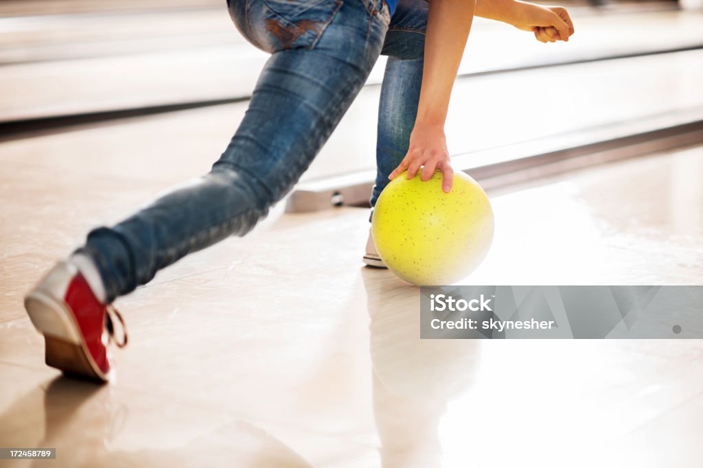 Bowling. - Foto stock royalty-free di Adulto