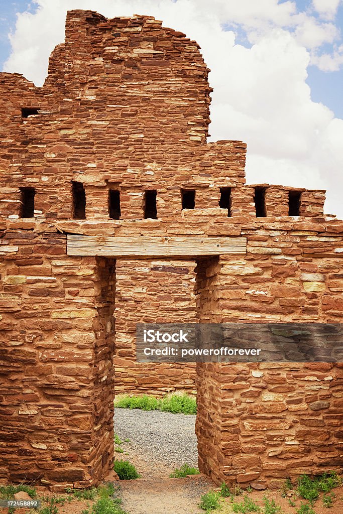 Abo Ruins - Salinas Pueblo Missions National Monument Abo ruins at Salinas Pueblo Missions National Monument in New Mexico, USA. American Culture Stock Photo