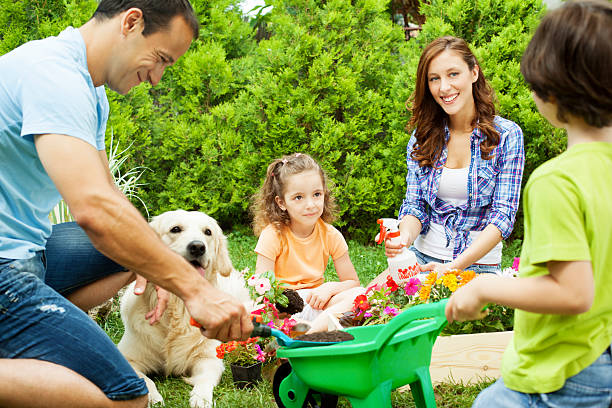 istock Family Gardening Together. 172459120