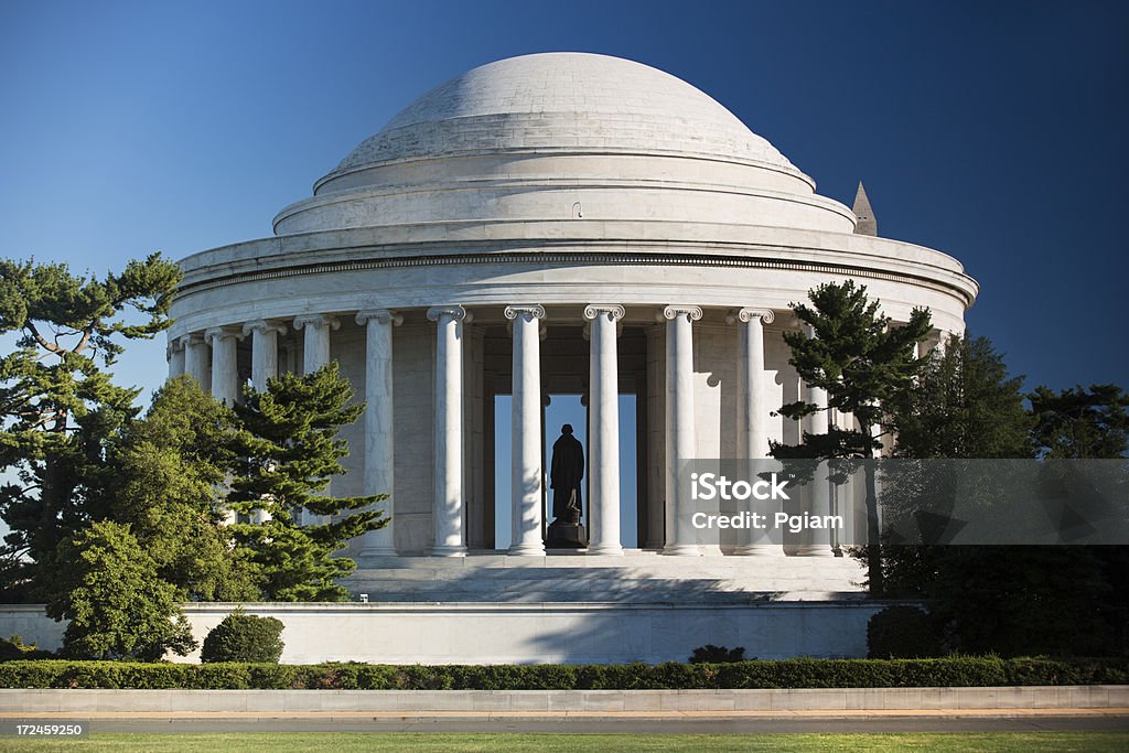 Thomas Jefferson Memorial - Foto de stock de Monumento a Jefferson libre de derechos