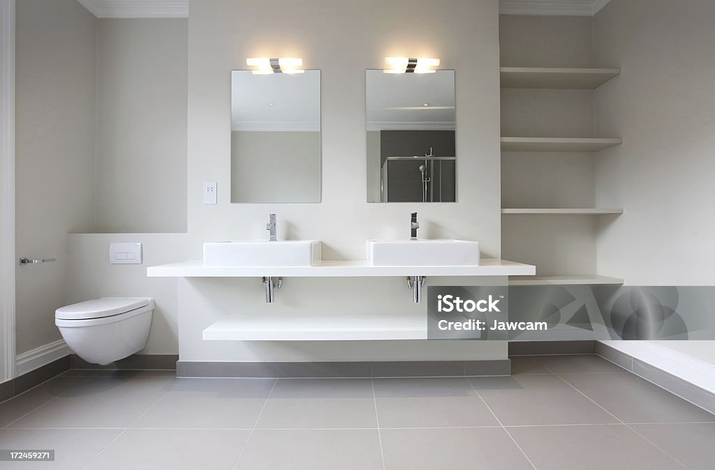 Aseo baño - Foto de stock de Blanco - Color libre de derechos