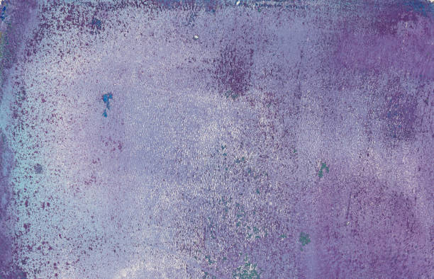 istock Purple Gray Hand Painted Background Abstract 1724604644