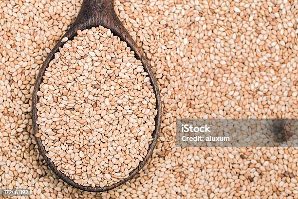Toasted Sesame Seeds Stock Photo - Download Image Now - Extreme Close-Up, Food, Food and Drink