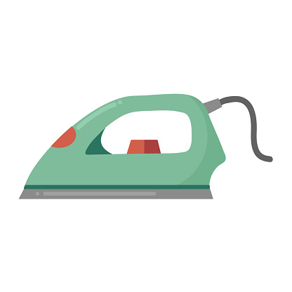 Iron icon clipart avatar logotype isolated vector flat illustration