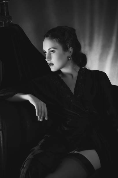 istock Film Noir Style. The Lounge Act 172461623