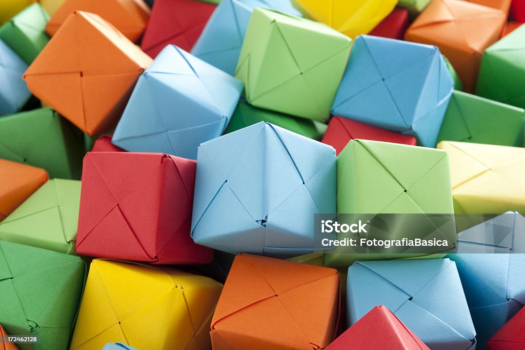 Carta a cubetti - Foto stock royalty-free di A forma di blocco