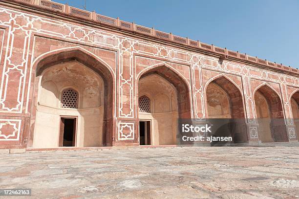 Túmulo De Humayun Em Delhi - Fotografias de stock e mais imagens de Ao Ar Livre - Ao Ar Livre, Arco - Caraterística arquitetural, Arenito