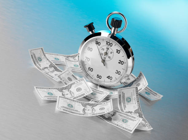 istock American Dollars with a Stopwatch 172462169