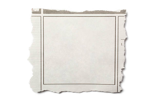 istock Torn Piece of Newpaper 172462383