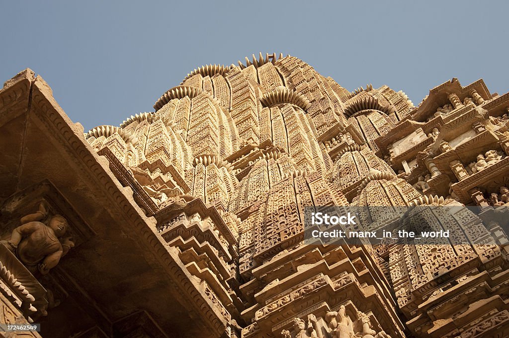 Kandariya Temple de Mahadeva, Khajuraho. - Photo de Khajuraho libre de droits