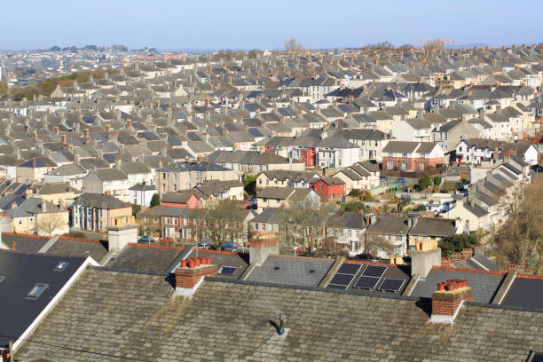 istock Plymouth Roof Tops 172462709