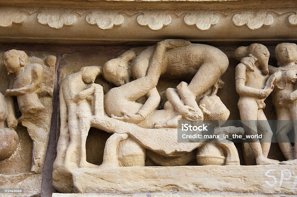 Lakshmana Temple, Khajuraho - Foto stock royalty-free di Apsara