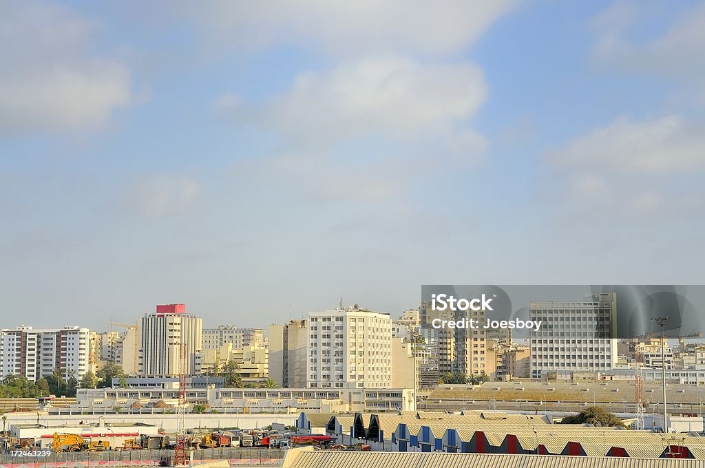 Horizonte da cidade de Casablanca - Foto de stock de Casablanca royalty-free