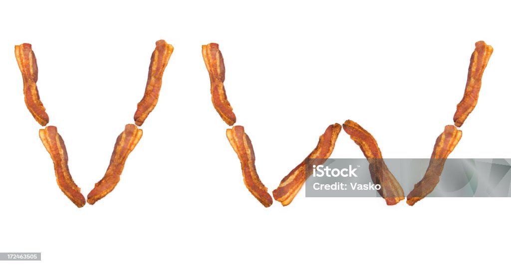 Bacon con vista - Foto stock royalty-free di Alimentazione non salutare