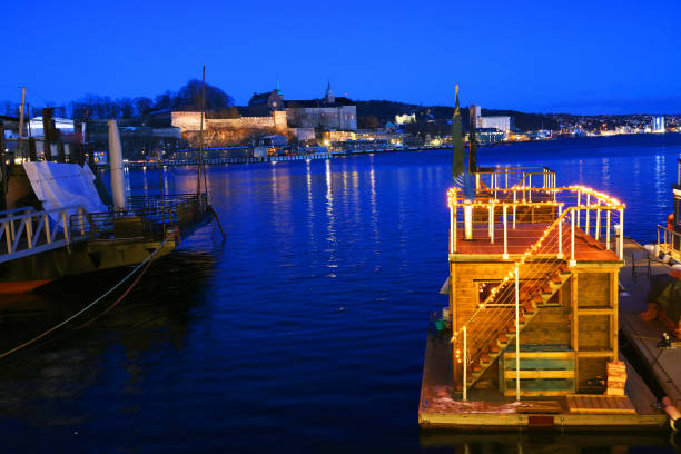 istock Promenade along the seafront Old Port Oslo 1724635576