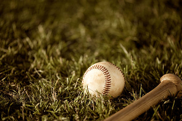 istock Youth League Baseball and Bat Close Up 172463691