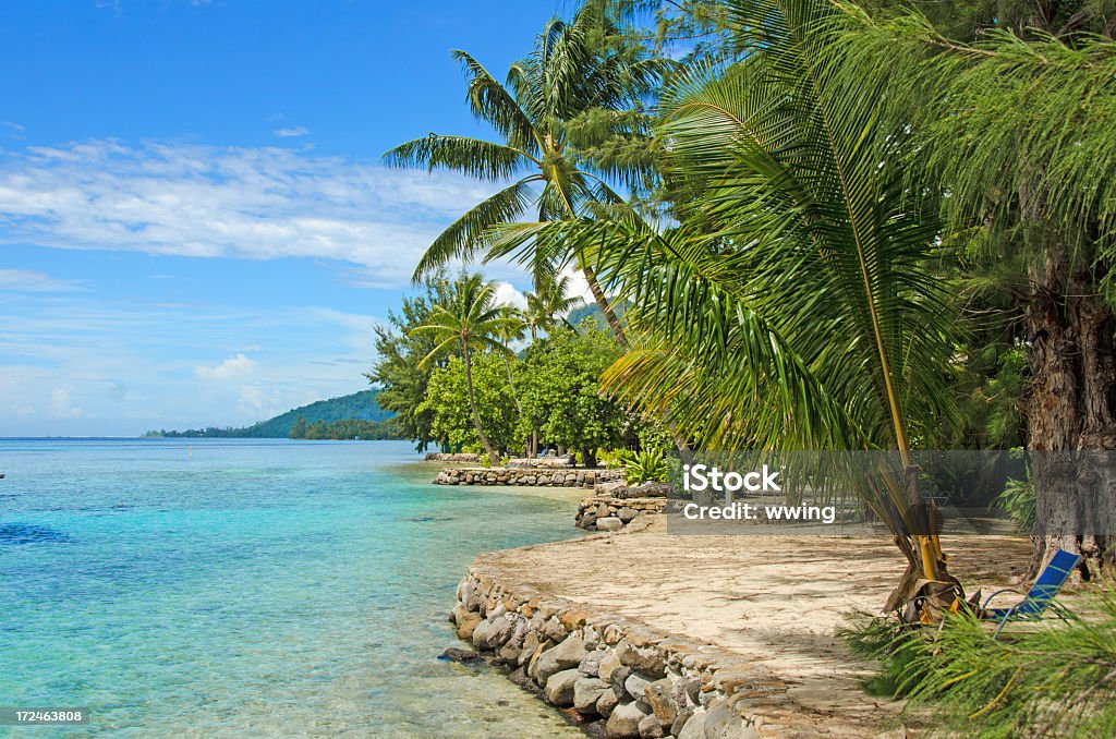 Moorea Lagoon - Foto de stock de Agua libre de derechos