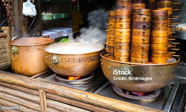 Bambus Steamers Chengdu Chiny - zdjęcia stockowe i więcej obrazów Chengdu - Chengdu, Bambus - Tworzywo, Chiny