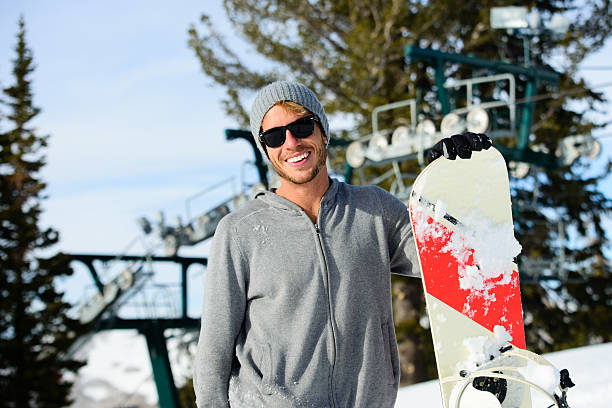 istock Snowboarder and Ski Lift 172464379