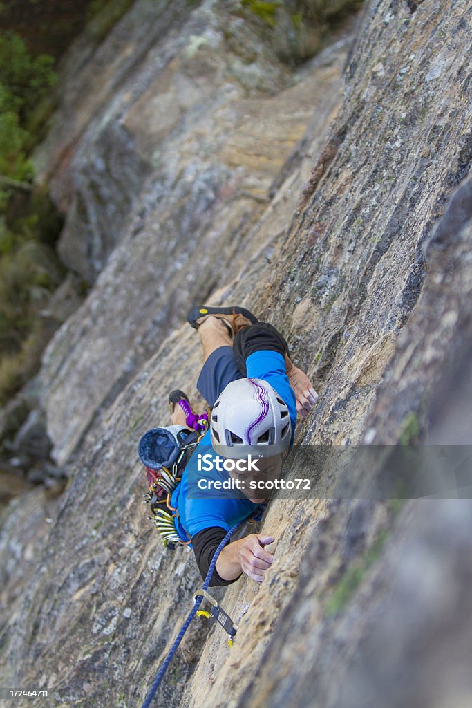 Rockclimber Masculino - Royalty-free Ao Ar Livre Foto de stock
