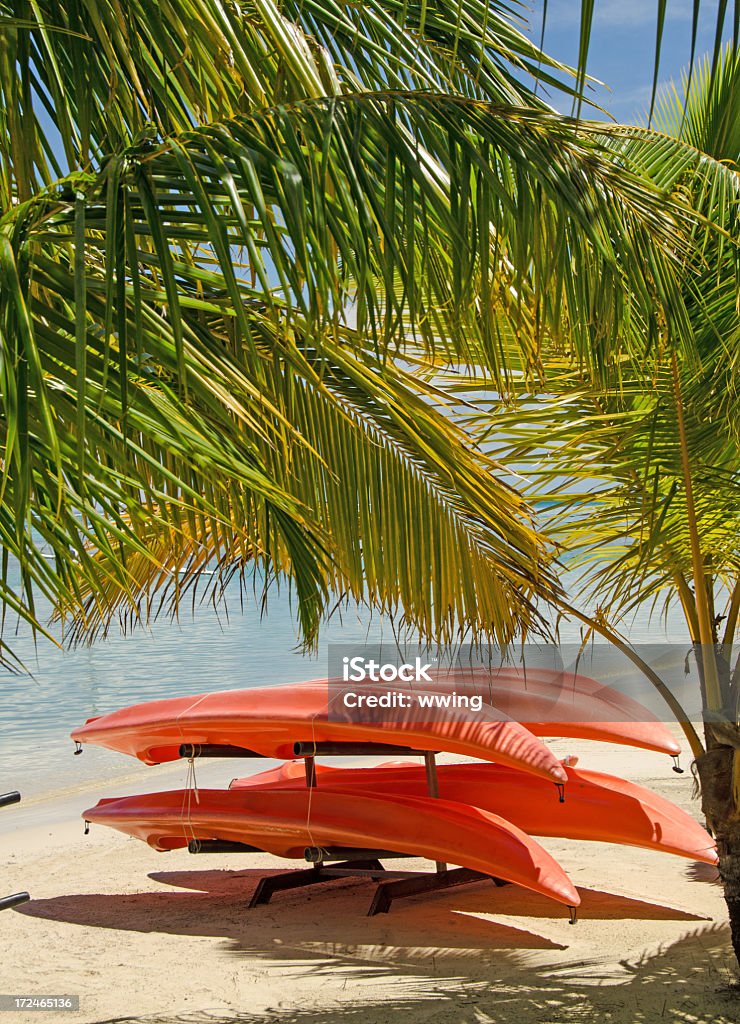 Kayak de alquiler de Moorea - Foto de stock de Aire libre libre de derechos