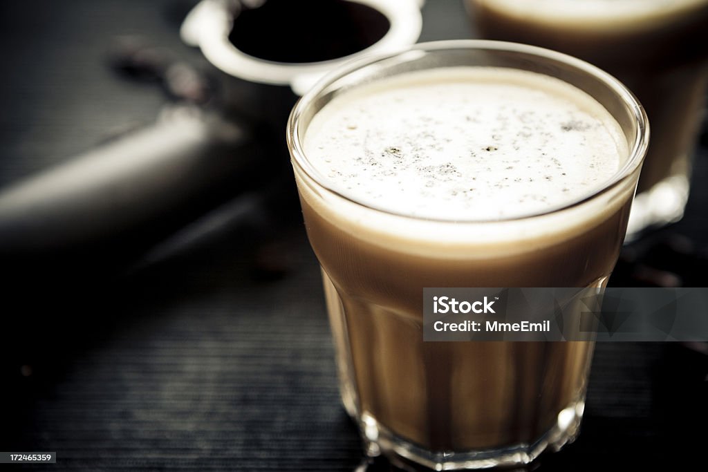 Café Latte - Foto de stock de Bebida royalty-free