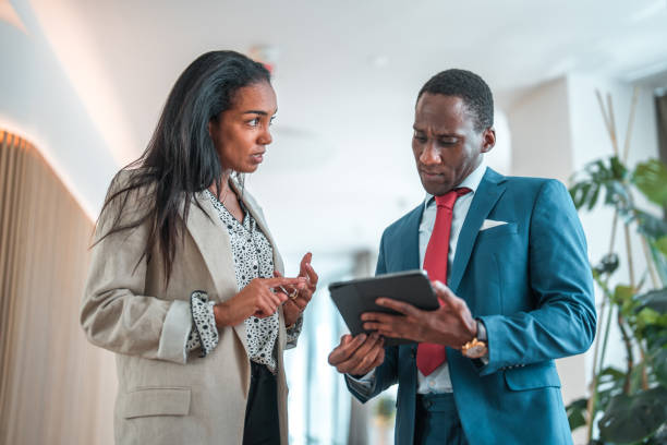 istock Contemporary Business Collaboration with Digital Tablet 1724656375