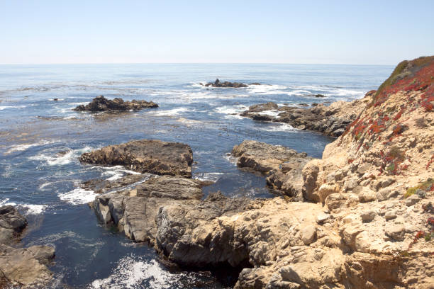 Big Sur coastline stock photo