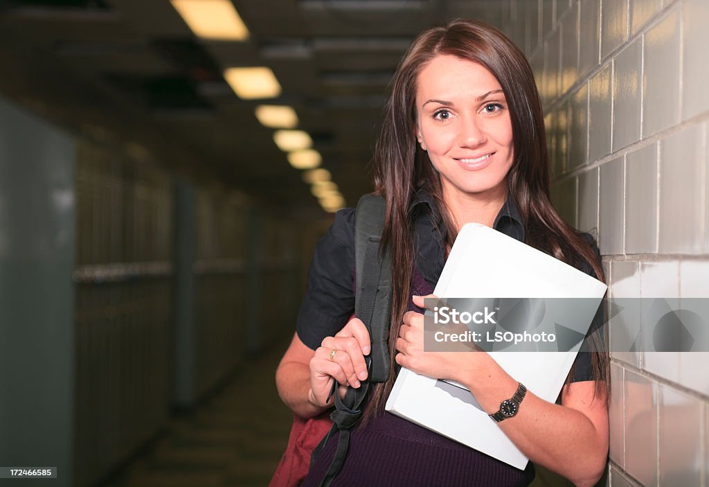 Mulher de Estudante - Royalty-free 16-17 Anos Foto de stock