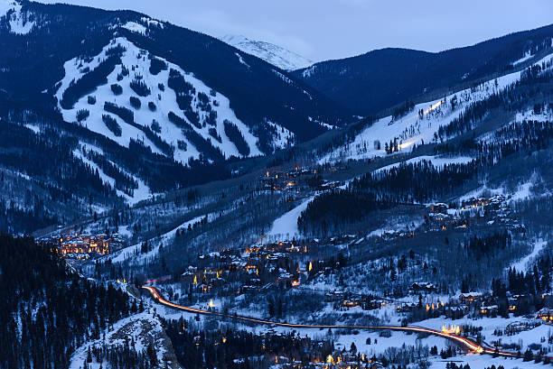 istock Beaver Creek Colorado at Dusk in Winter 172466719