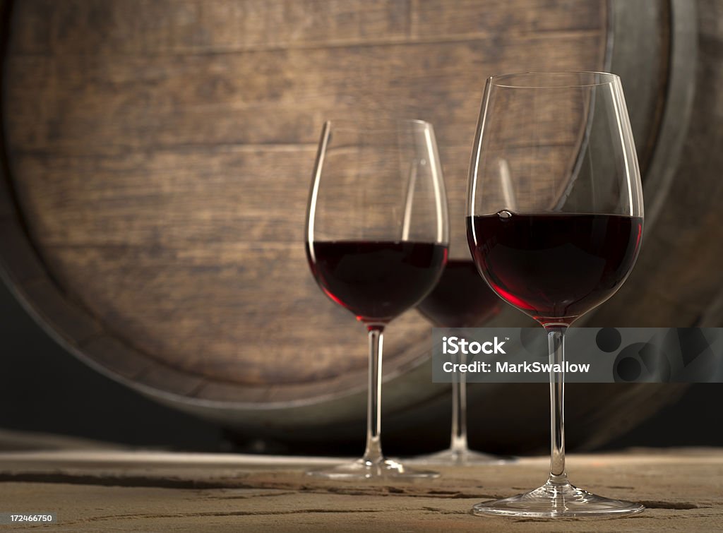 와인 Cellar - 로열티 프리 와인 통 스톡 사진