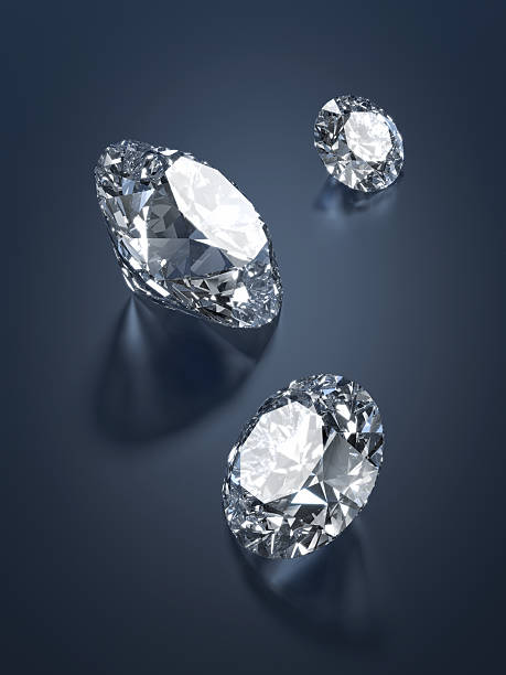 istock Perfect Round Cut Diamonds XL+ 172466898