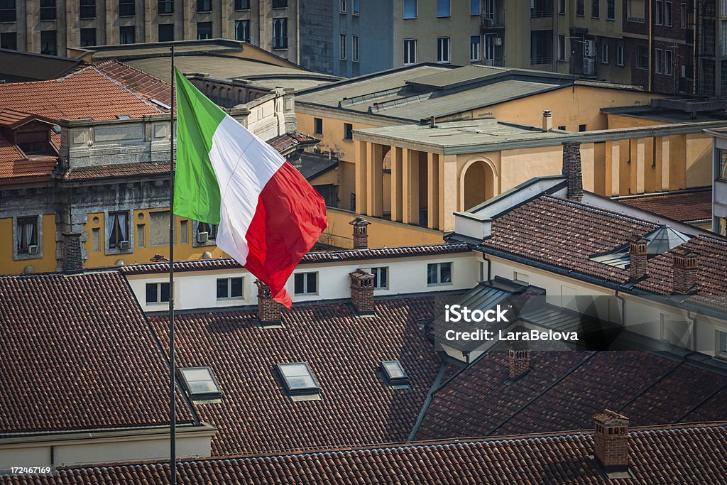 Bandiera dell'Italia - Foto stock royalty-free di Bandiera dell'Italia