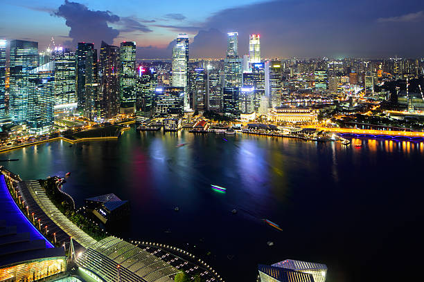 istock Singapore city skyline at night 172467657