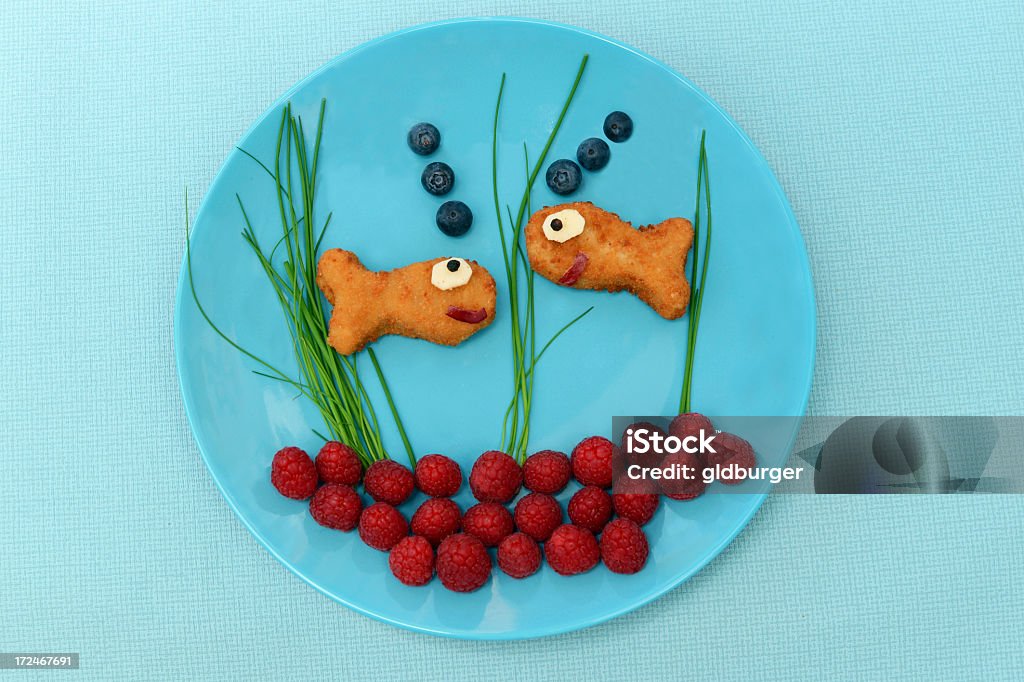 Comida criativa de crianças - Foto de stock de Criança royalty-free