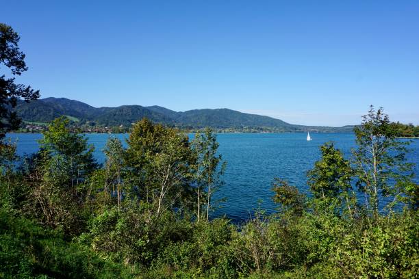 istock A sailing yacht stands on Lake Tegernsee, Upper Bavaria, Germany. 1724676946