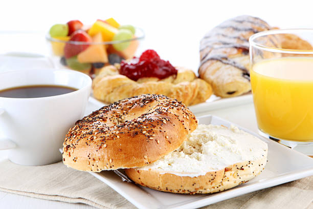 breakfast table breakfast table continental breakfast photos stock pictures, royalty-free photos & images