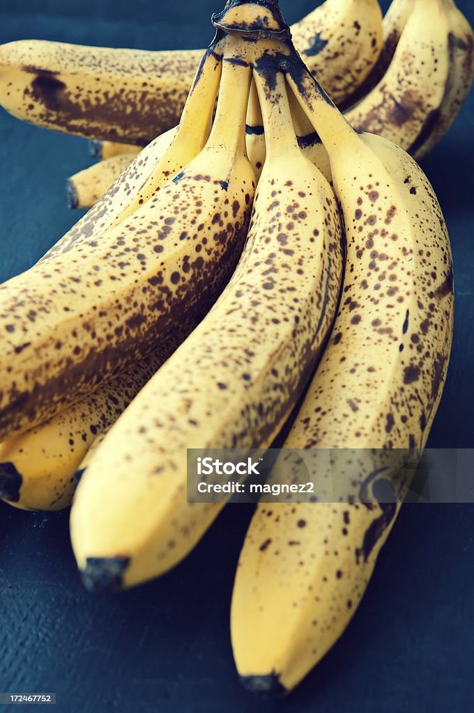 Maturo banane - Foto stock royalty-free di Alimentazione sana